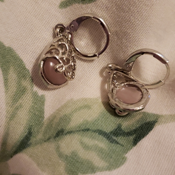 NEW Tear Drop Filigree 925 Sterling Silver Earring - Picture 5 of 6